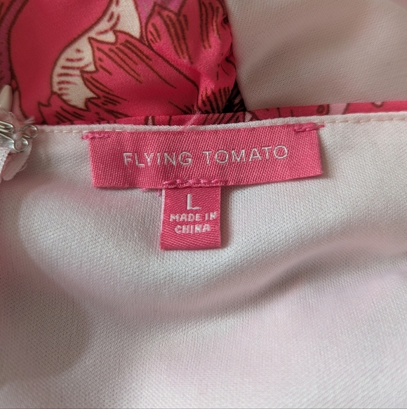 Flying Tomato Pink Floral Maxi Dress from Vici Collection - Picture 8 of 9